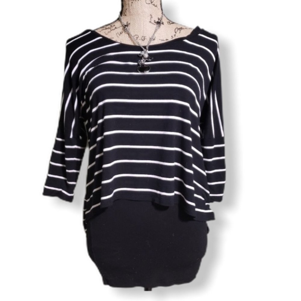 {WHBM} Hi Low Layered Top